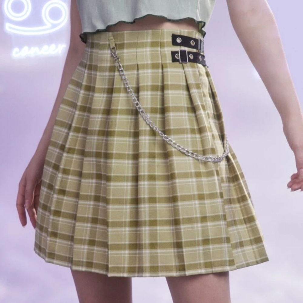 Plaid skirt